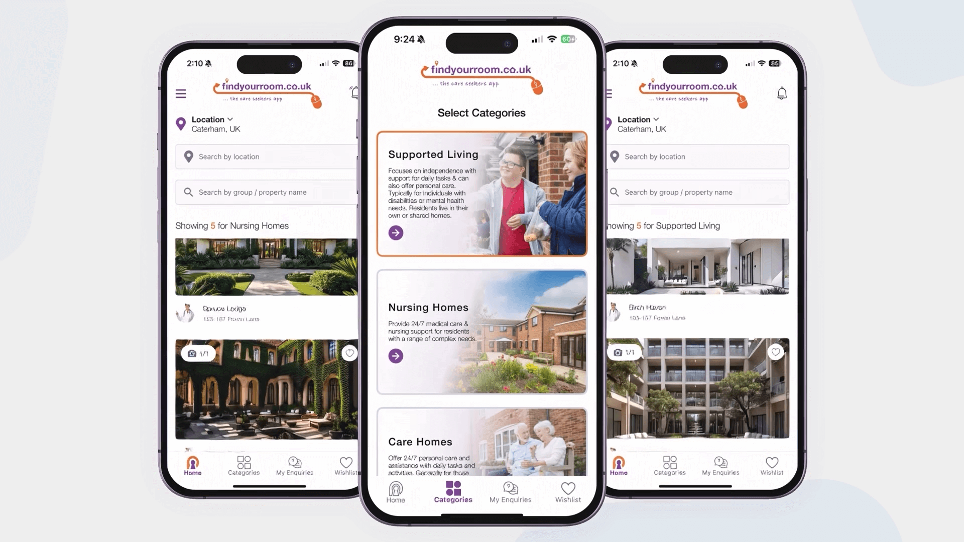 Nursing homes category information